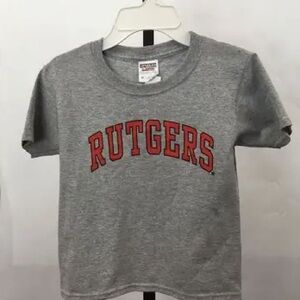 Rutgers Gray Kids Tee